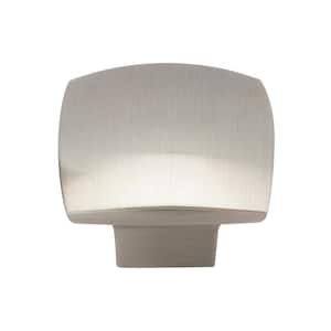 Sunset 1-9/16 in. Modern Satin Nickel Square Cabinet Knob