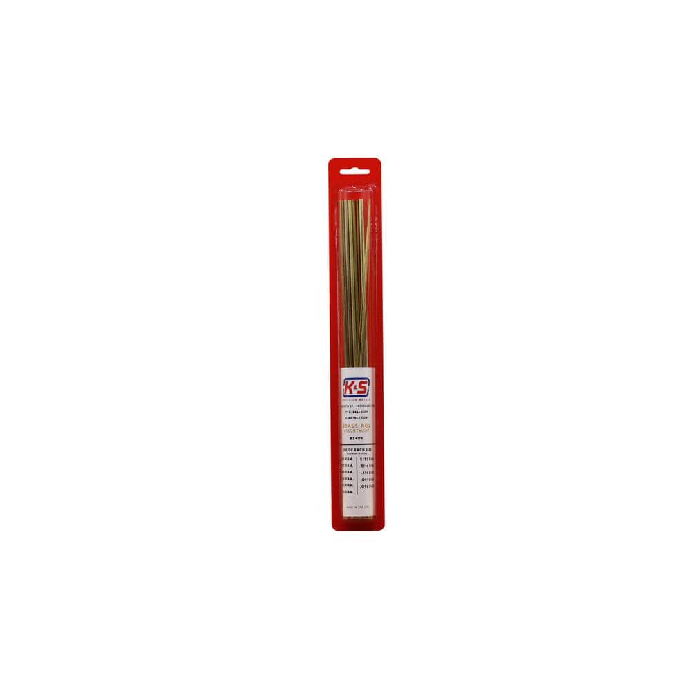 SUCAN 3Pcs 2-6mm Diametro Esterno Diametro Solido Hollow Brass Rod Pipe Metal Hollow Round Rod Swing Rod Cuscinetto Kit Assortito per DIY Craft Tool Lunghezza 100mm 2mm 