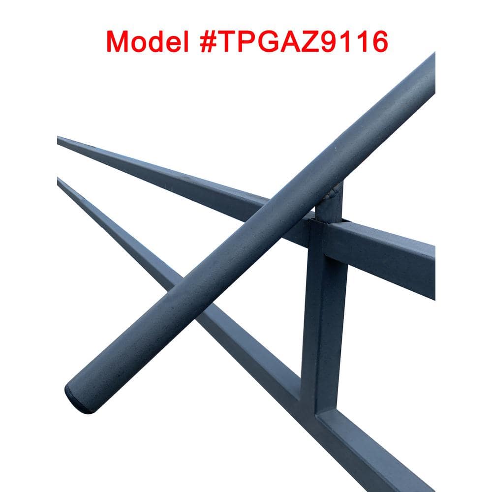 Tan Polyester Replacement Canopy Top for 10' x 10' Gazebo