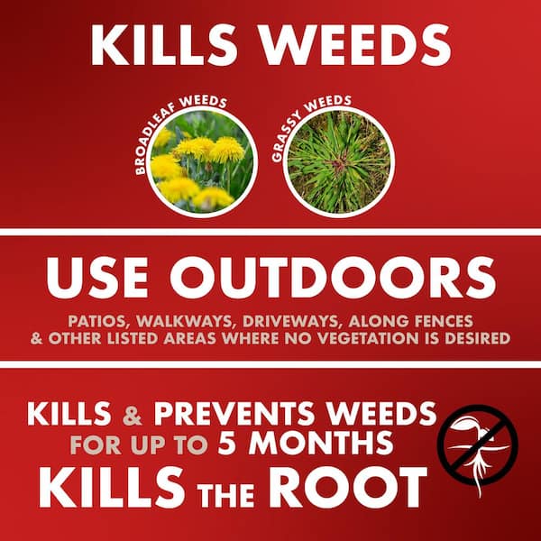 One Shot Weed and Grass Killer 32oz Concentrate Kills the Root