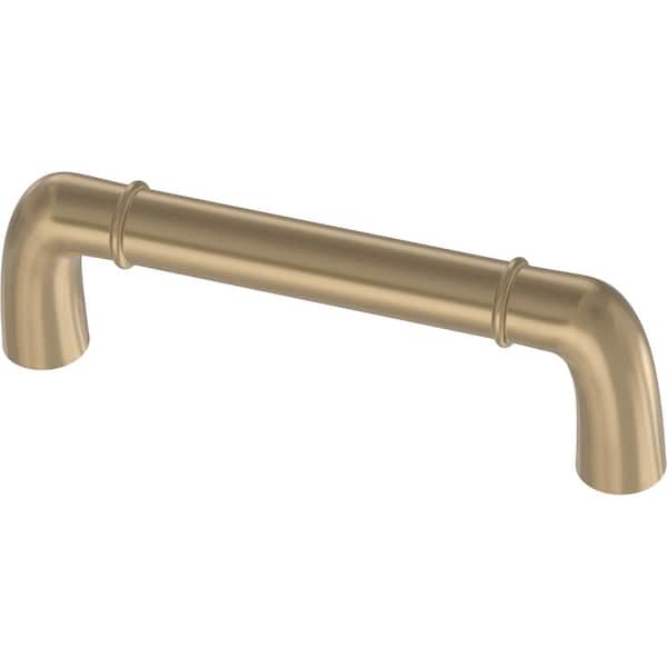 Liberty Izak 3-3/4 in. (96 mm) Champagne Bronze Cabinet Drawer Bar Pull (10-Pack)
