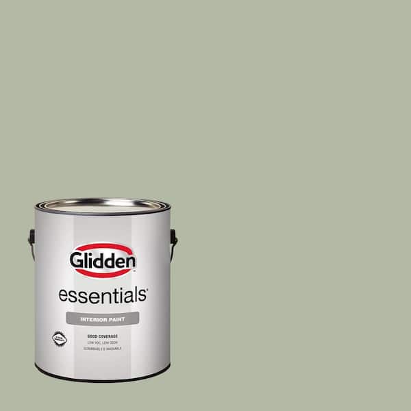 Glidden Essentials 1 gal. PPG1124-4 Light Sage Eggshell Interior Paint
