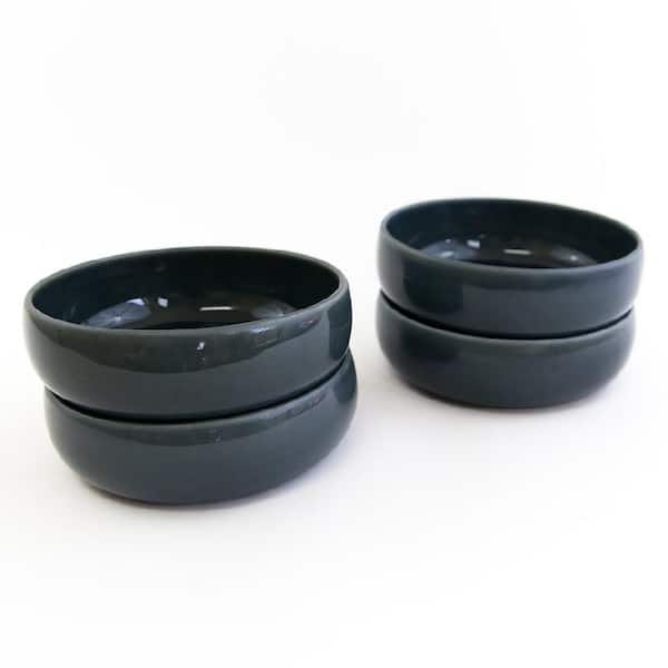 Carthage.Co La Marsa Adriatic 12 oz. Stoneware Fruit Plate (Set of 4)