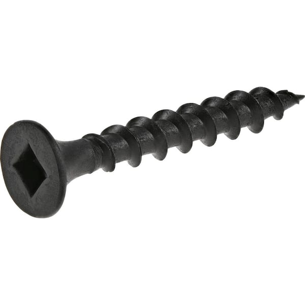 Everbilt #7 x 1-1/4 in. Square-Drive Bugle-Head Drywall Screw (1 lb ...