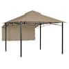 RipLock 350 Beige Replacement Canopy For 10 Ft. X 10 Ft. Garden House ...