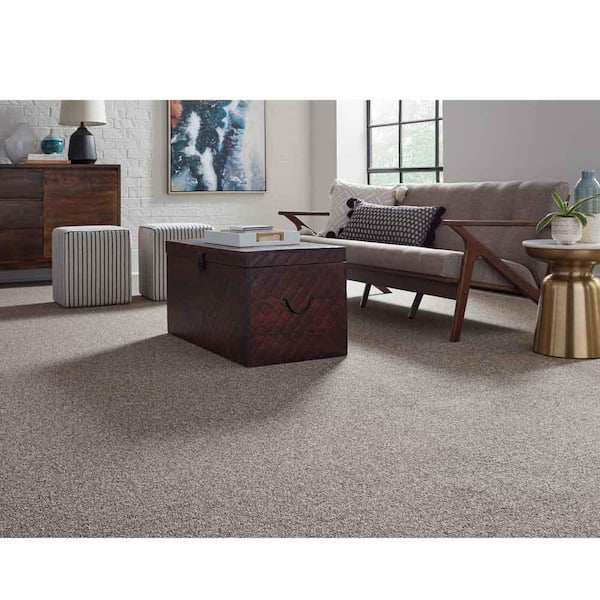 Bradworth  - Symphony - Blue 15 ft. 31 oz. Polyester Loop Installed Carpet