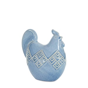 Ceramic Rooster Figurine