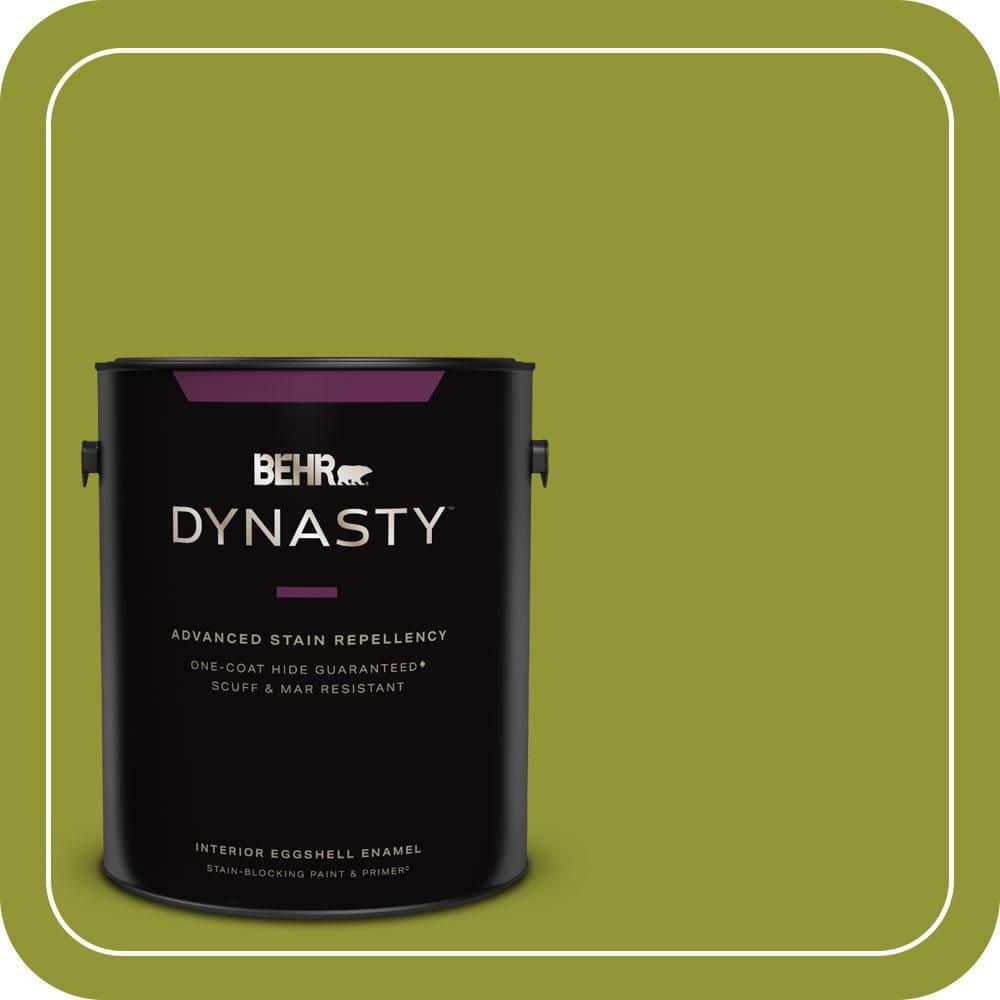 1 gal. #S-H-410 Appletini Eggshell Enamel Interior Stain-Blocking Paint & Primer price history on PriceWatchPro