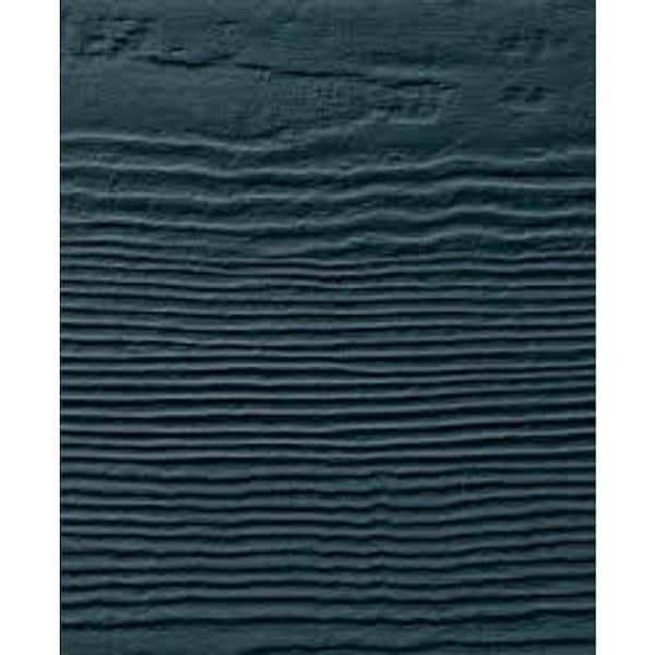 Hardie Plank HZ5 8.25 in. x 144 in. Statement Collection Evening Blue Cedarmill Fiber Cement Lap Siding