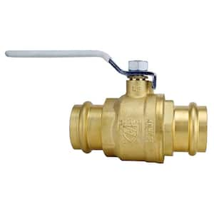 2 in. Brass Press x Press Full Port Ball Valve