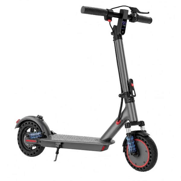 Electric Scooter with 250W-500W Motor, Folding E Scooter for Adults, Solid Tires Commuting Scooters