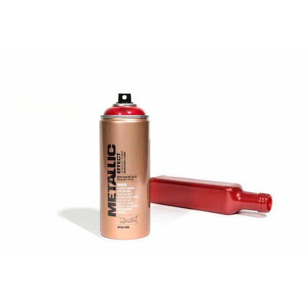 Montana Cans Effect Glass Spray Paint, Coral Red