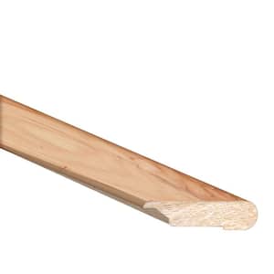 Vintage Hickory Natural 0.81 in. Thick x 3 in. W x 78 in. L Hardwood Lipover Stair Nose Molding Hardwood Trim