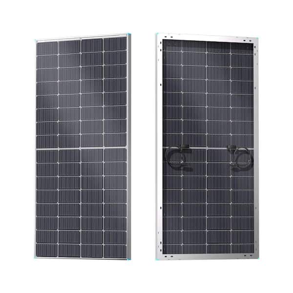 Renogy Bifacial 250-Watt 12 Volt Monocrystalline Solar Panel N-Type 16BB Double-Side 25% High-Efficiency PV Off-Grid Module