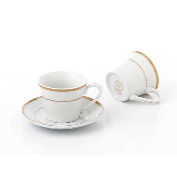 Checkered Espresso Cups - Set of 6 – Tea + Linen