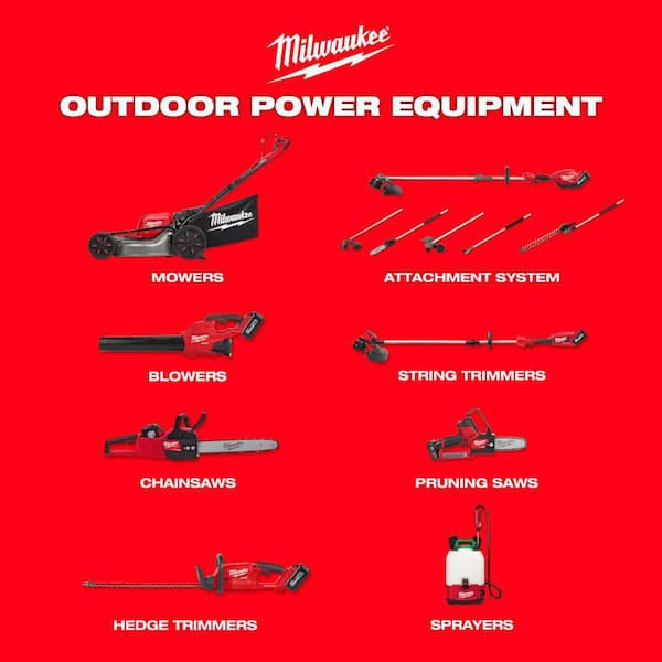 Milwaukee - M18 FUEL 8 in. 18V Lithium-Ion Brushless Electric Battery Chainsaw HATCHET Pruning Saw with Extra 8 in. Saw Chain