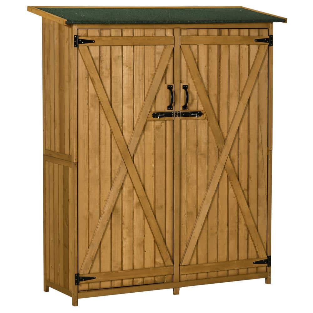 brown-outsunny-outdoor-storage