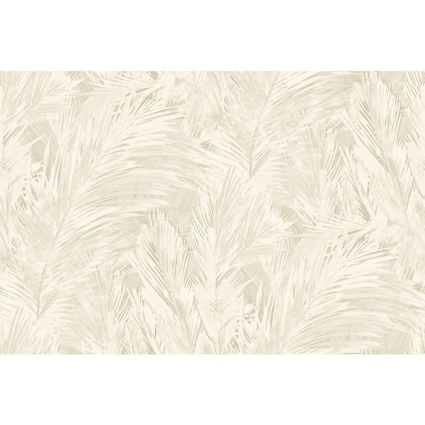 White Sands Mari Botanical Vinyl Unpasted Wallpaper Roll (60.75 sq. ft.)