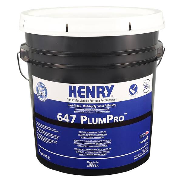 Henry 356 Floor Adhesive - 4 Gallon Beige Flooring Installation Glue