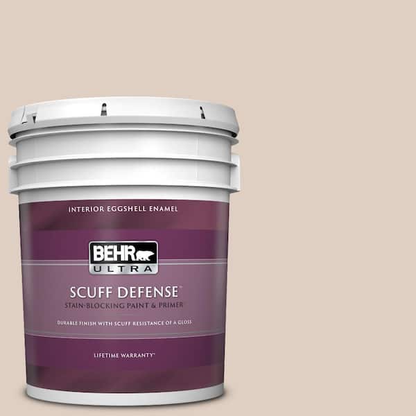 BEHR ULTRA 5 gal. #PPL-77 Cocoa Parfait Extra Durable Eggshell Enamel Interior Paint & Primer