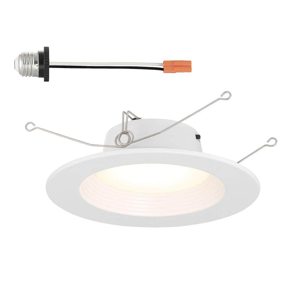 6-Pack White Aluminum Dimmable LED Recessed Lights