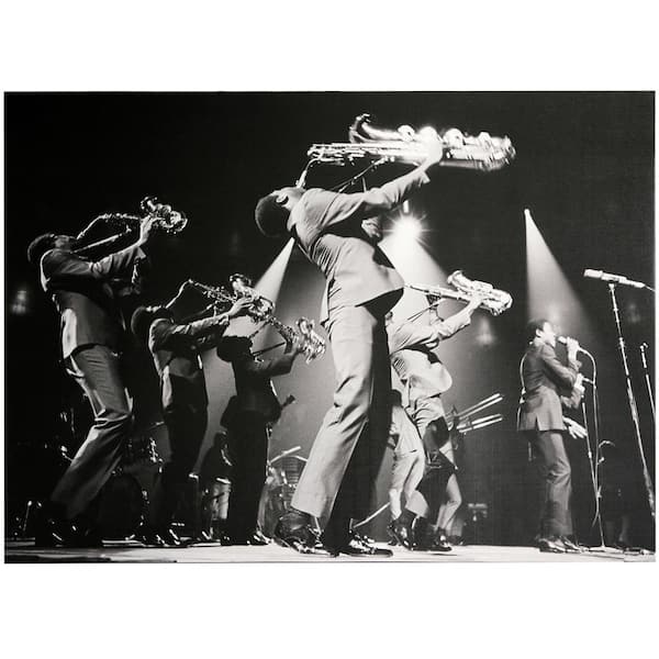 StyleCraft Jazz Multicolored Canvas Wall Art