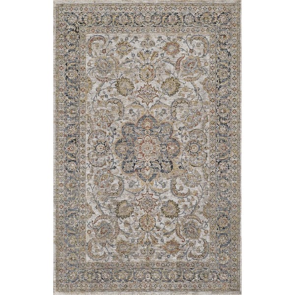 Ivy Ivory 12 ft. x 15 ft. Vintage Moroccan Area Rug