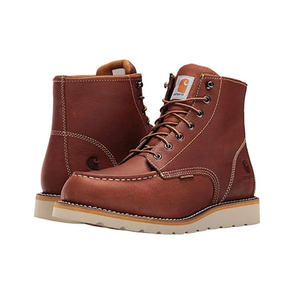 Red Wing Shoes 6-Inch Moc Toe Lug Men Moc Toe Leather Boot, Brown, 10.5