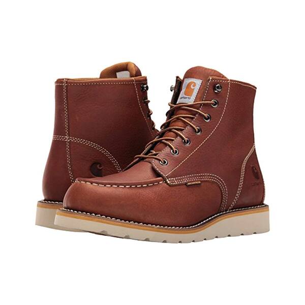 Work Boots - Soft Toe - Brown 