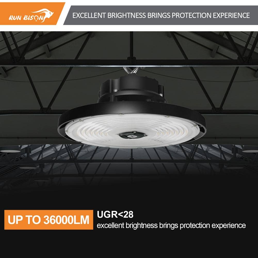 Dimmable Aluminum UFO LED High Bay Ceiling Light