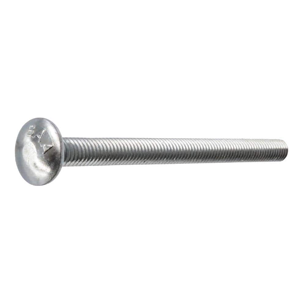 Everbilt 5/16 in.-18 x 5 in. Zinc Plated Carriage Bolt 800206 - The Home  Depot