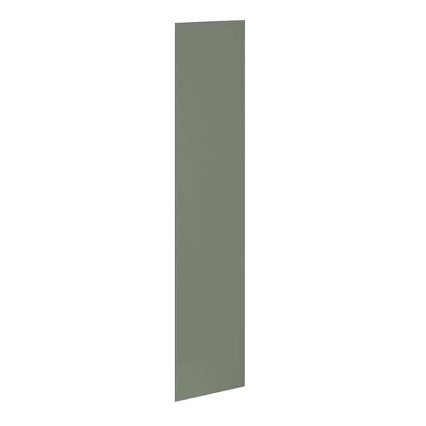 QuickShip Cottage 23.25 in. W x 0.25 in. D x 96 in. H Pantry Cabinet End Panel Skin in Conifer