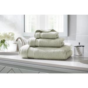 Egyptian Cotton Sage Green 6-Piece Bath Towel Set