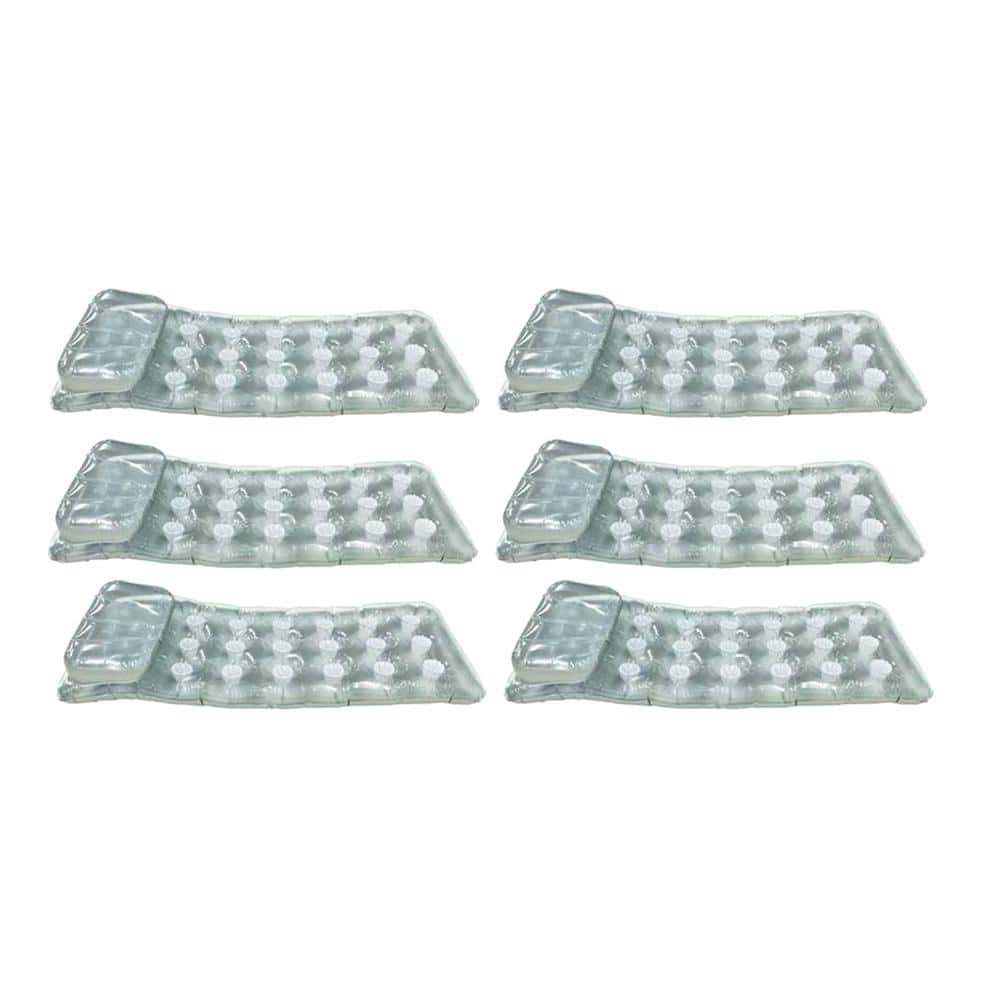 UPC 744271331080 product image for 18-Pocket Mattress Suntanner Pool Lounger with Headrest (6-Pack) | upcitemdb.com