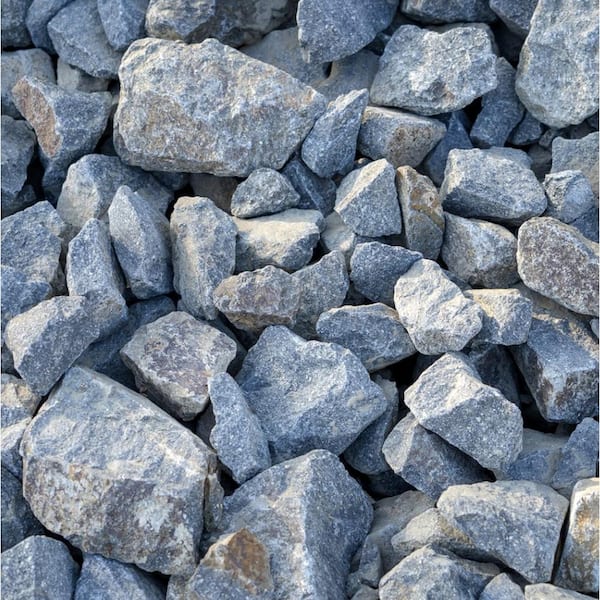 Yard Elements 25 cu. ft. Medium 3 in. Drainage Rock Bulk Landscape Rock ...