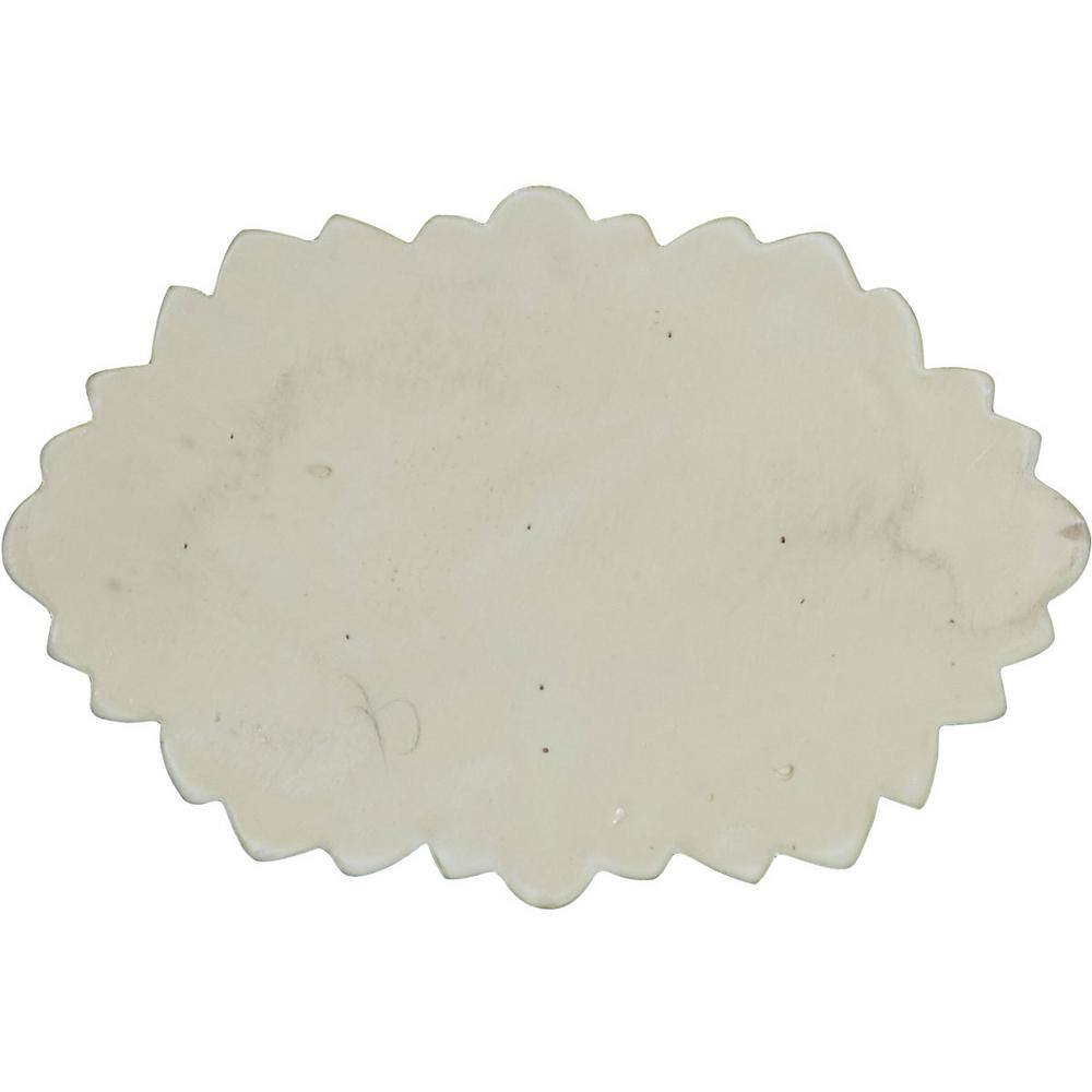 Primed White Polyurethane Shell Onlay Scroll