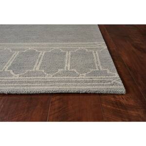 Carlos Grey 2 ft. x 4 ft. Area Rug