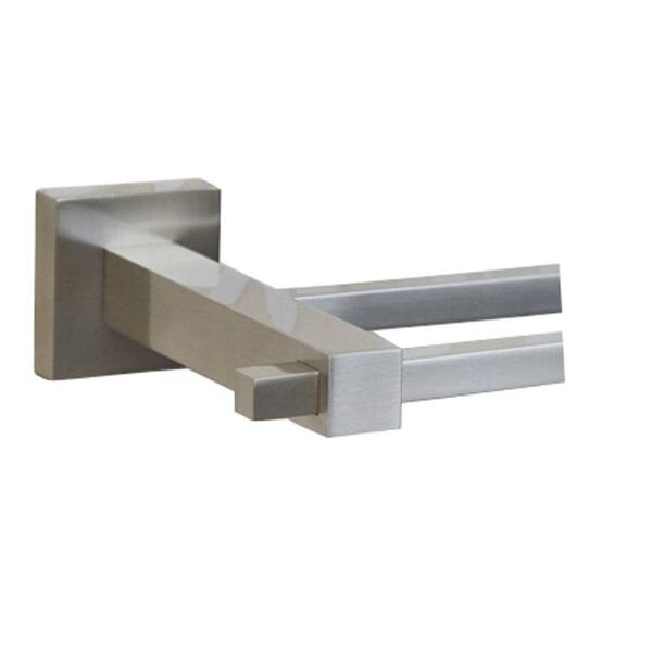 Barclay Products Jordyn 28 in. Double Towel Bar in Brushed Nickel