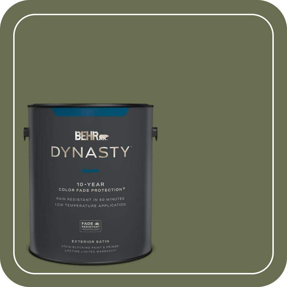 1 gal. #S380-7 Global Green Satin Enamel Exterior Stain-Blocking Paint & Primer price history on PriceWatchPro