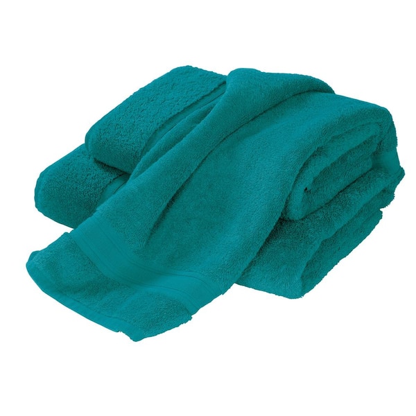 The Company Store Company Cotton Paradise Green Solid Turkish Cotton Bath Towel