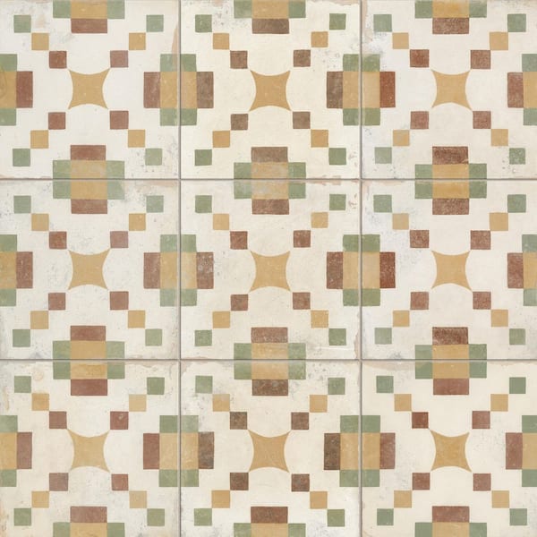 Kings Valentia Campanar 9 in. x 9 in. Porcelain Floor and Wall Tile (7.15 sq. ft. /Case)