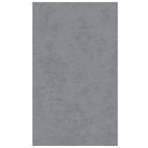 Dark Grey Cloudy Plain Print Non-Woven Paste the Wall Textured Wallpaper 57 sq. ft.