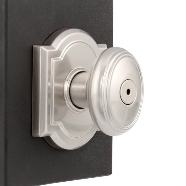 Prestige Carnaby Satin Nickel Bed/Bath Door Knob