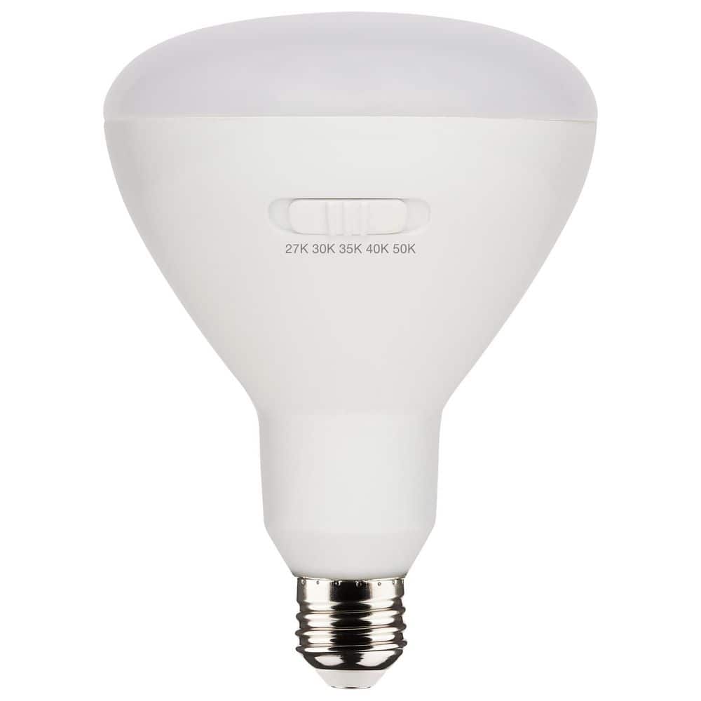 75-Watt Equivalent 27/3/35/4/5K BR40 T20 Dimmable Indoor Reflector LED Light Bulb (4-Pack) price history on PriceWatchPro