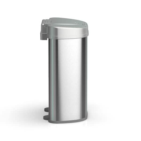 Top Quality 10L/40L Slim Trash Can with Lid - China Waste Bin with Inner  Bucket and Pedal Bin in Stainless Steel price