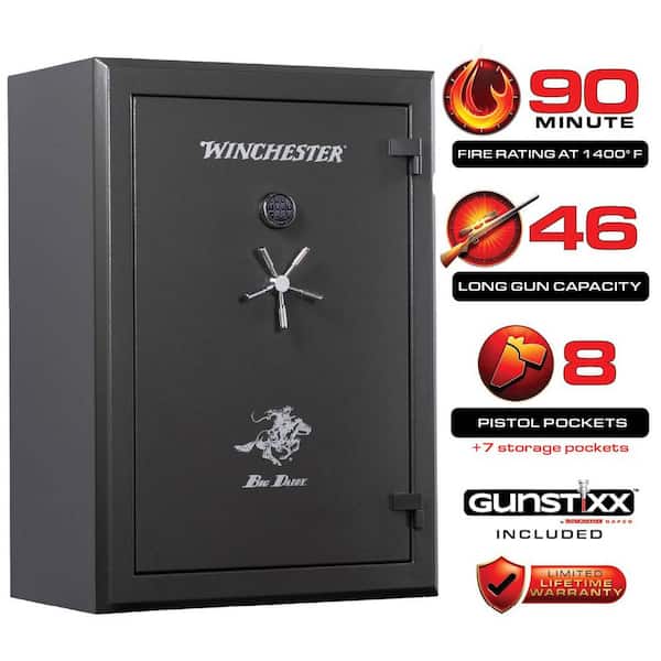 Big Daddy 35.9 cu. ft. 46-Gun 90-Minute Fire Rating UL Listed Electronic Lock Slate