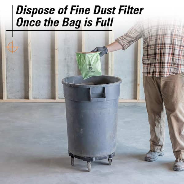 RIDGID Genuine VFB610 Closed Top Dry Pick-up Only Fine Dust Filter