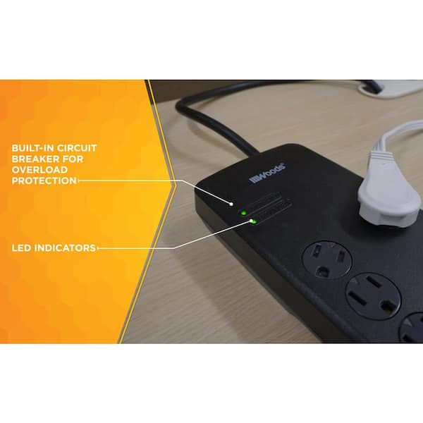 Eaton Tripp Lite SS240806 8-Outlet Power Strip With Surge