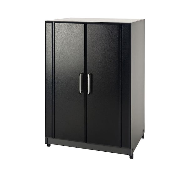 ClosetMaid 18.63 in. D x 24 in. W x 37 in. H 2-Door Base Cabinet Laminate Closet System in Black