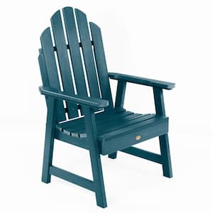 Classic Westport Garden Nantucket Blue Stationary Plastic Outdoor Lounge Chair